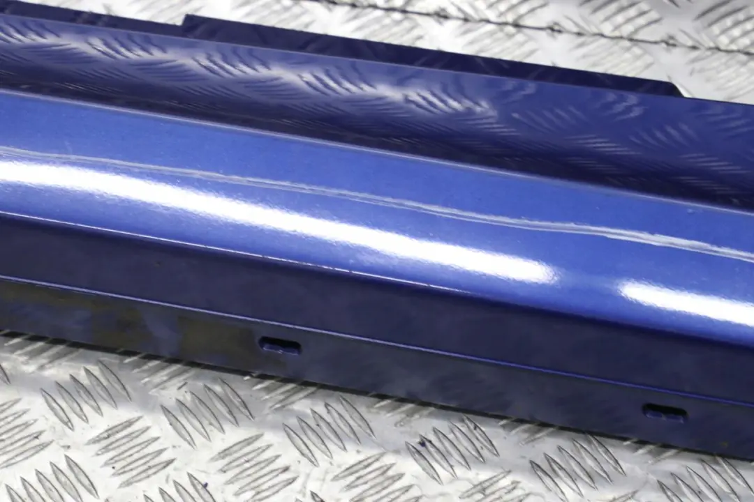 Sill Strip Side Skirt Left N/S Montegoblau Montego Blue - A51 to BMW 1 E87 LCI with Part number 0036145 BMW 1 E87 LCI Sill Strip Side Skirt Left N/S Montegoblau Montego Blue - A51 - SKU 0036145-MTB2 - Part number 0036145