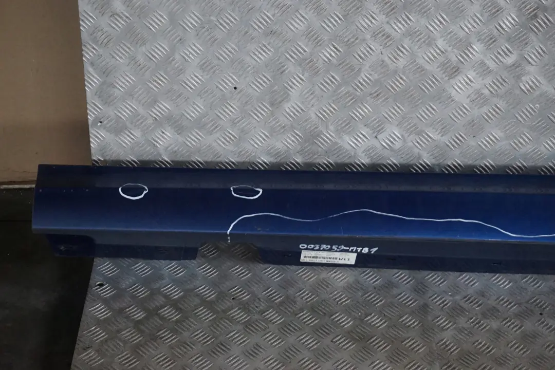BMW E90 E91 LCI Listello Portiera Apertura Gonna SX Montegoblau Blu - SKU 0037059-MTB1 - Numero di parte 0037059