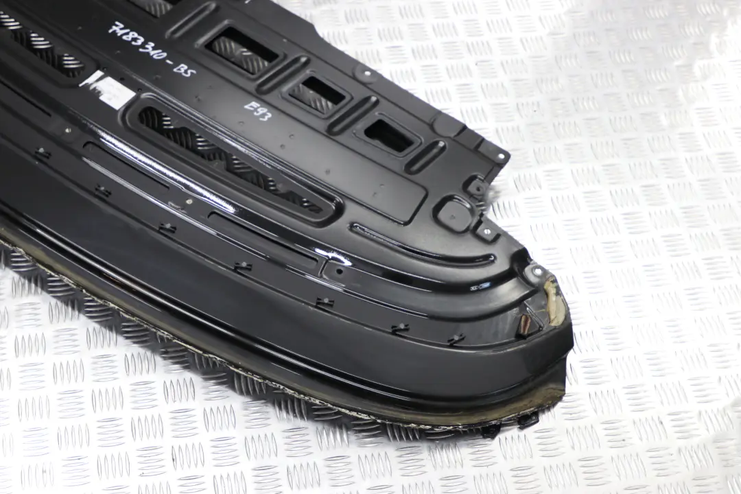 Folding Top Compartment Lid Black Sapphire to BMW 3 Series E93 Convertible with Part number 7183310 BMW 3 Series E93 Convertible Folding Top Compartment Lid Black Sapphire - SKU 7183310-BS - Part number 7183310