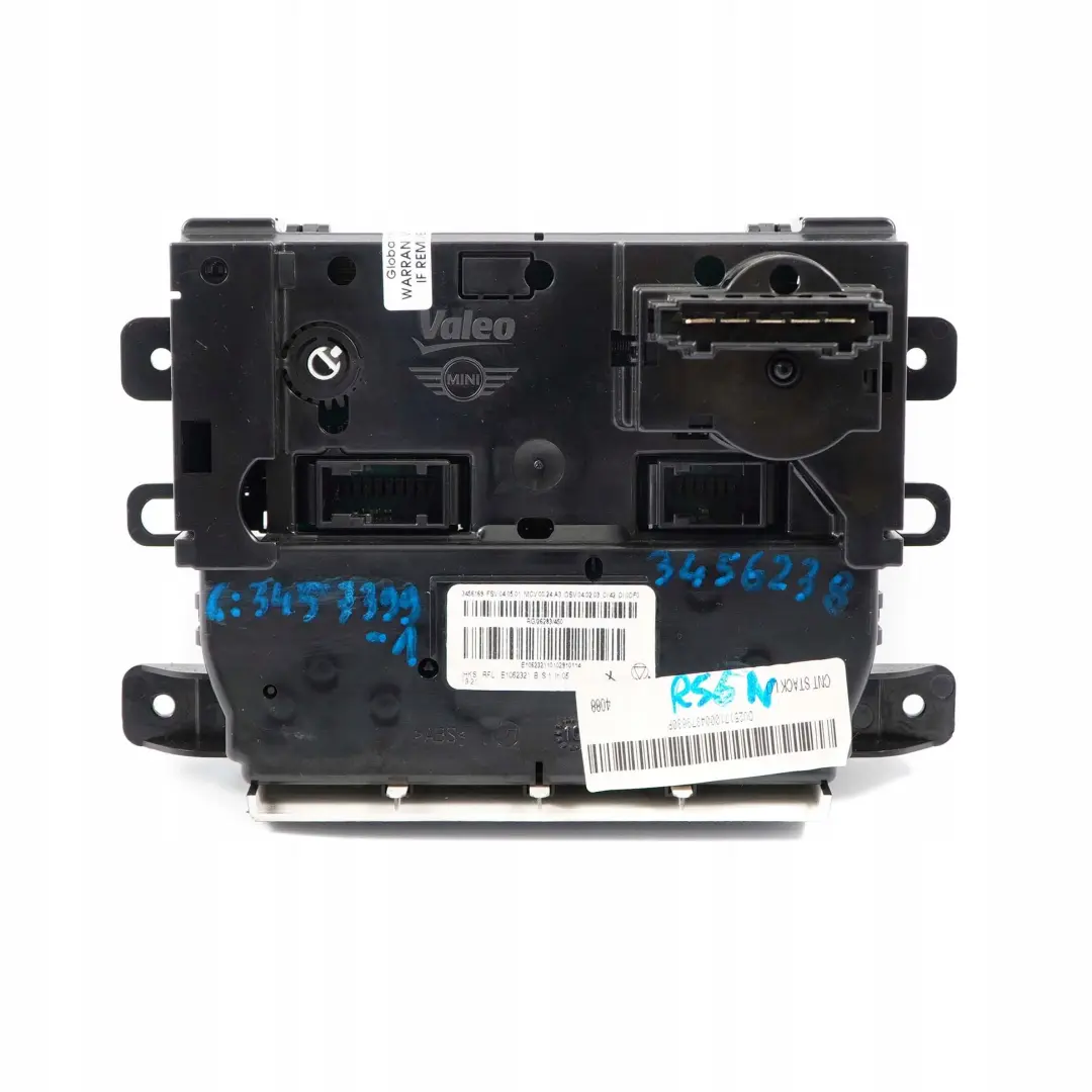 Klimaautomatiksteuerung Centralina 3456169 per Mini Cooper R55 R56 LCI con numero di parte 3457399 Mini Cooper R55 R56 LCI Klimaautomatiksteuerung Centralina 3456169 - SKU 3457399-1 - Numero di parte 3457399
