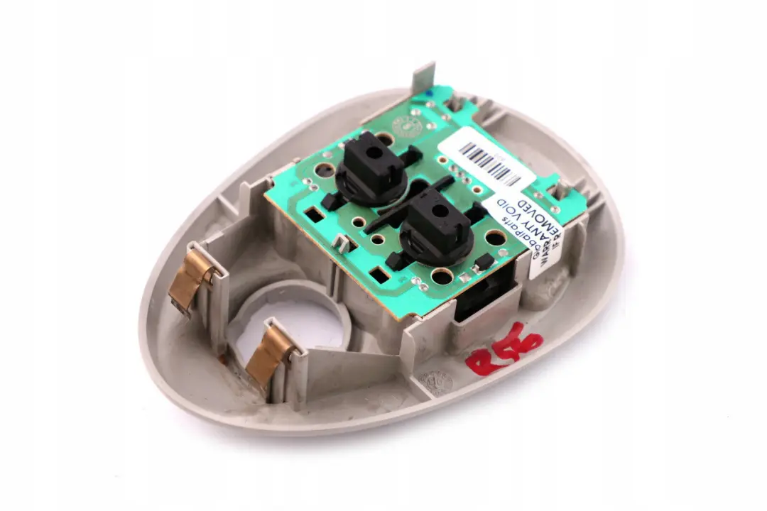 Luz De lectura interior delantera Gris para Mini Cooper One R50 R52 con número de pieza 6962020 Mini Cooper One R50 R52 Luz De lectura interior delantera Gris - SKU 6962020 - Número de pieza 6962020