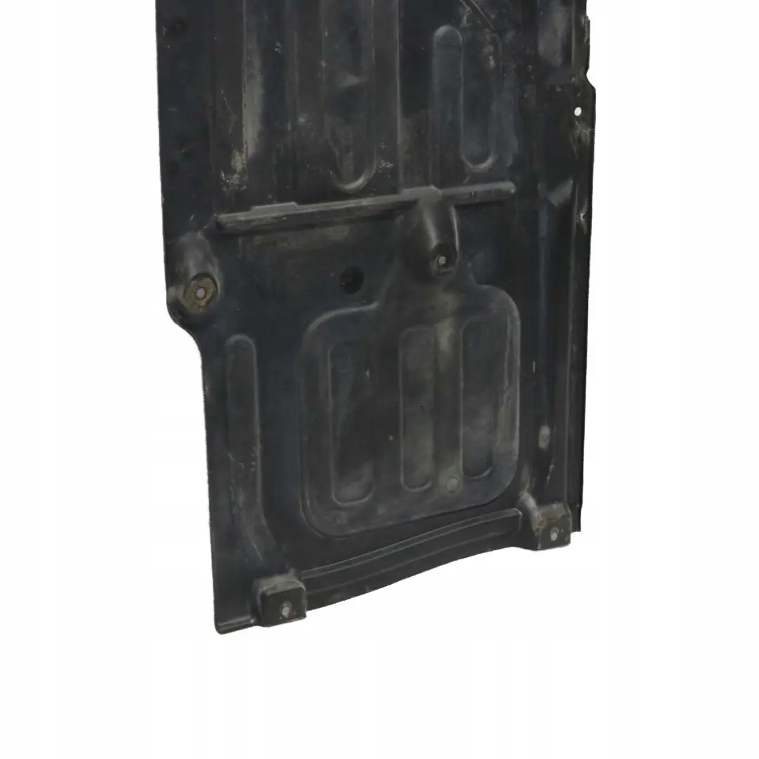 Left N/S Underride Underbody Skid Panel Shielding to Mercedes E-Class W211 Rear with Part number A2116192138 Mercedes E-Class W211 Rear Left N/S Underride Underbody Skid Panel Shielding - SKU A2116192138 - Part number A2116192138