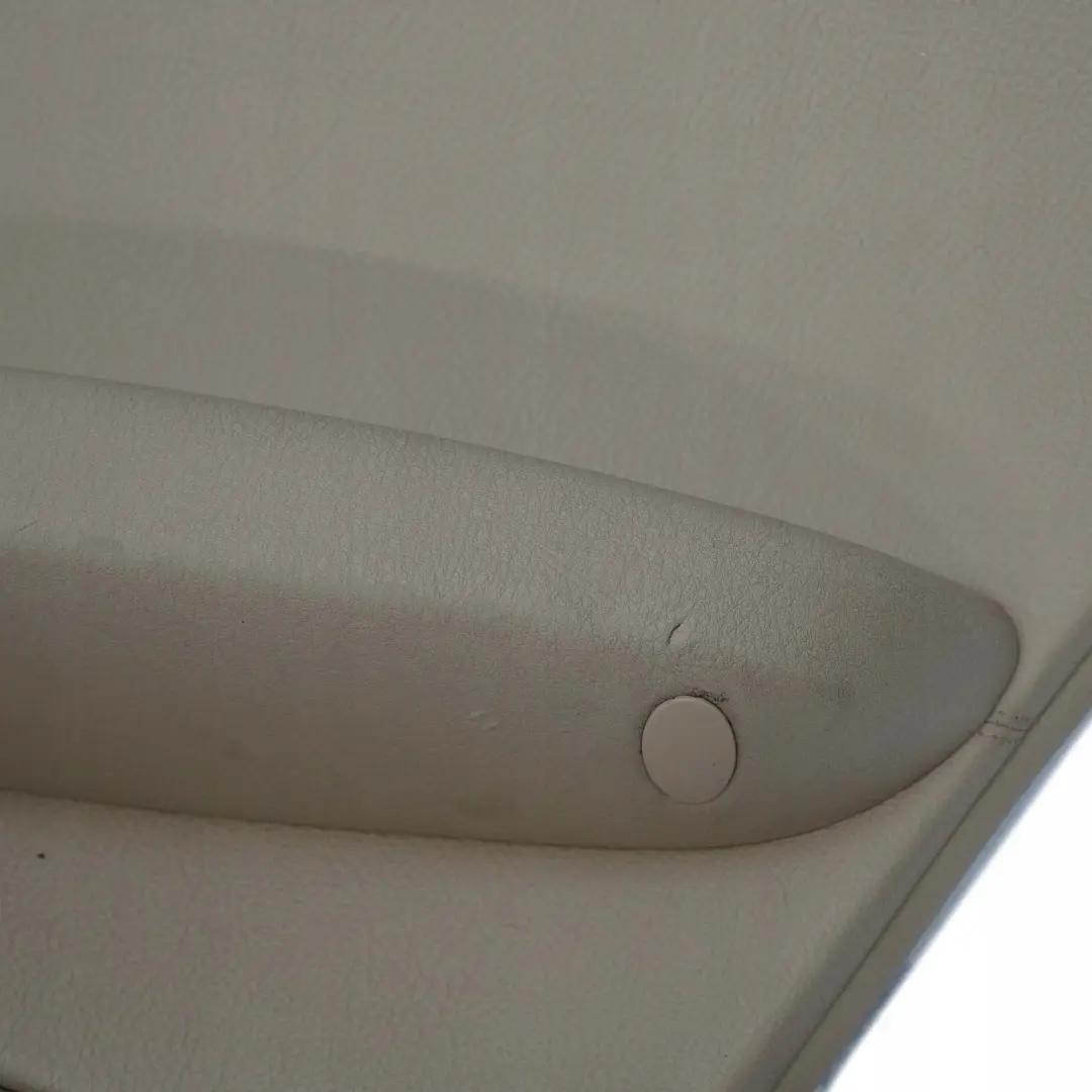 Right O/S Trim Panel Door Card Leather Beige to BMW 3 E46 Saloon Touring Rear with Part number 8224540 BMW 3 E46 Saloon Touring Rear Right O/S Trim Panel Door Card Leather Beige - SKU 8224540 - Part number 8224540