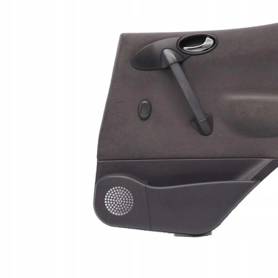Mercedes-Benz A-Class W168 Rear Right O/S Door Card Trim Panel Cloth Slate Grey to with Part number A1687303070 Mercedes-Benz A-Class W168 Rear Right O/S Door Card Trim Panel Cloth Slate Grey - SKU A1687303070 - Part number A1687303070