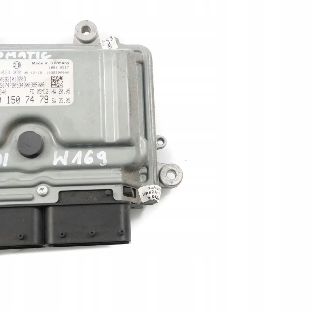 Mercedes-Benz W169 W245 A B 200 CDI Engine Control Unit Module ECU  - SKU A6401507479 - Part number A6401507479
