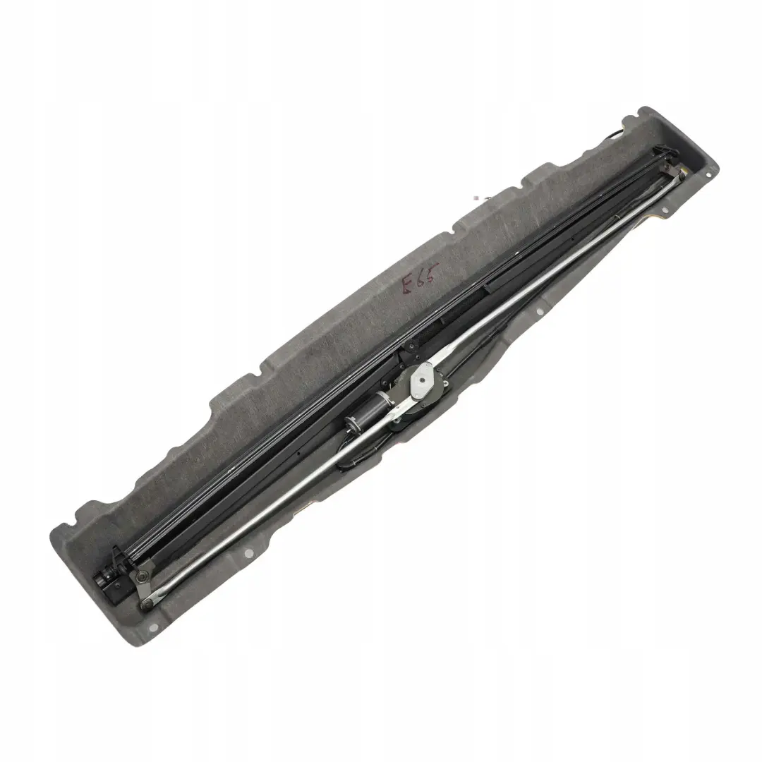 BMW 7 Reihe E65 Heckscheibe Elektrisch Sonnenschutzrollo Basaltgrau Grau - SKU 7157074 - Teilenummer 7157074