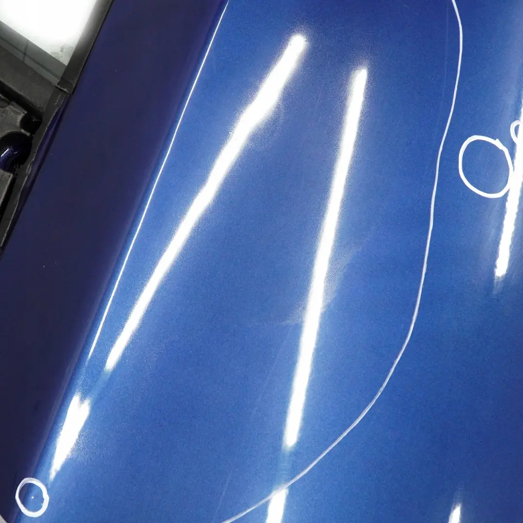 BMW 1 Series E87 Door Front Left N/S Le Mans Blau Blue Metallic - 381 - SKU 7191011-LMB2 - Part number 7191011