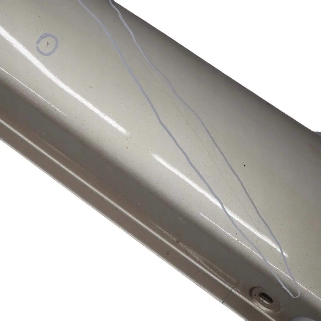 Mercedes-Benz ML W163 Door Sill Side Cover Skirt Left N/S Travertine Beige 693 to with Part number A1636900340 Mercedes-Benz ML W163 Door Sill Side Cover Skirt Left N/S Travertine Beige 693 - SKU A1636900340-TRB - Part number A1636900340