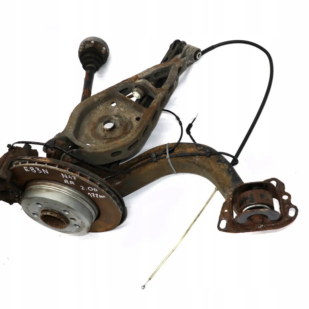 M47N2 Braccio Longitudinale Disco Freno Albero di Uscita Dx per BMW X3 E83 2.0d con numero di parte 3420502 BMW X3 E83 2.0d M47N2 Braccio Longitudinale Disco Freno Albero di Uscita Dx - SKU 3420502-4 - Numero di parte 3420502