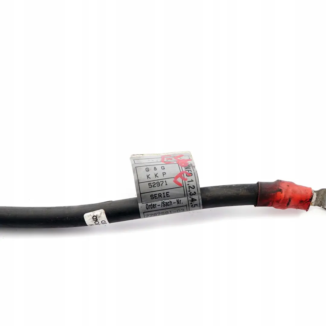 M47N Cable Alternador Arranque Base B+ para BMW E46 con número de pieza 7787581 BMW E46 M47N Cable Alternador Arranque Base B+ - SKU 7787581 - Número de pieza 7787581