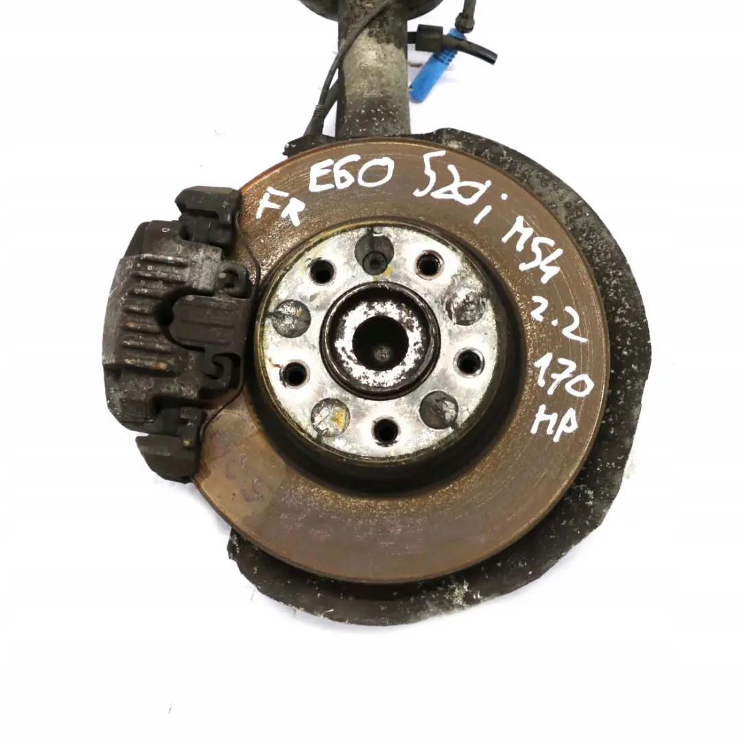 N54 Zwrotnica amortyzator prawy przód do BMW E60 520i o numerze 6764458 BMW E60 520i N54 Zwrotnica amortyzator prawy przód - SKU 6764458-1 - Numer Części 6764458