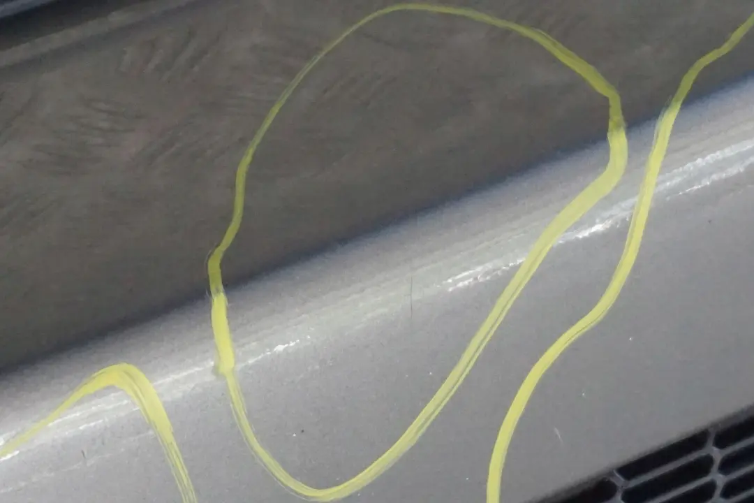 BMW MINI Cooper S 5 R56 R57 Complete Rear Bumper Trim Panel Dark Silver - SKU 0430252-DS5 - Part number 0430252