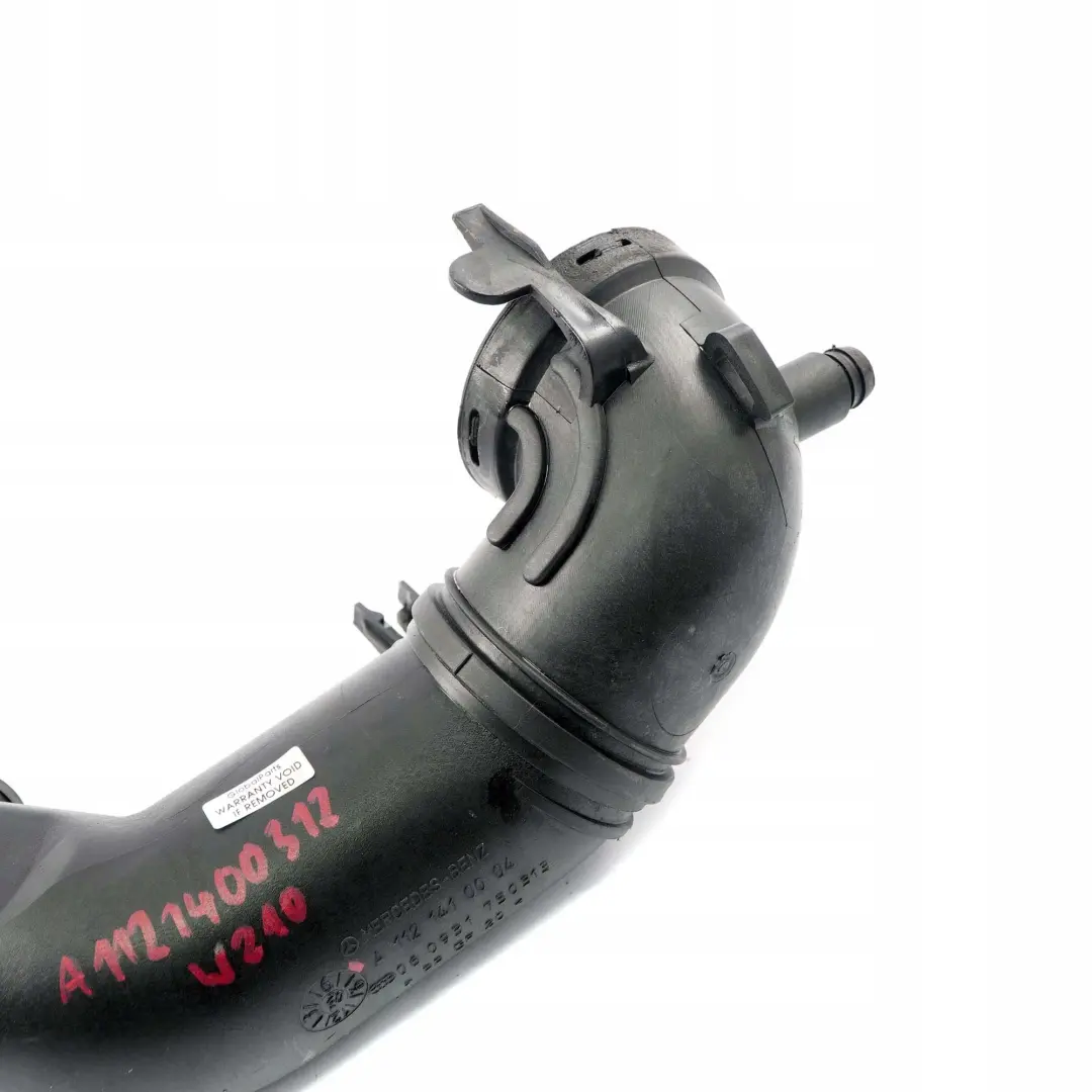M112 Rura przewód dolot powietrza do MERCEDES E W210 o numerze A1121400312 MERCEDES E W210 M112 Rura przewód dolot powietrza - SKU A1121400312 - Numer Części A1121400312