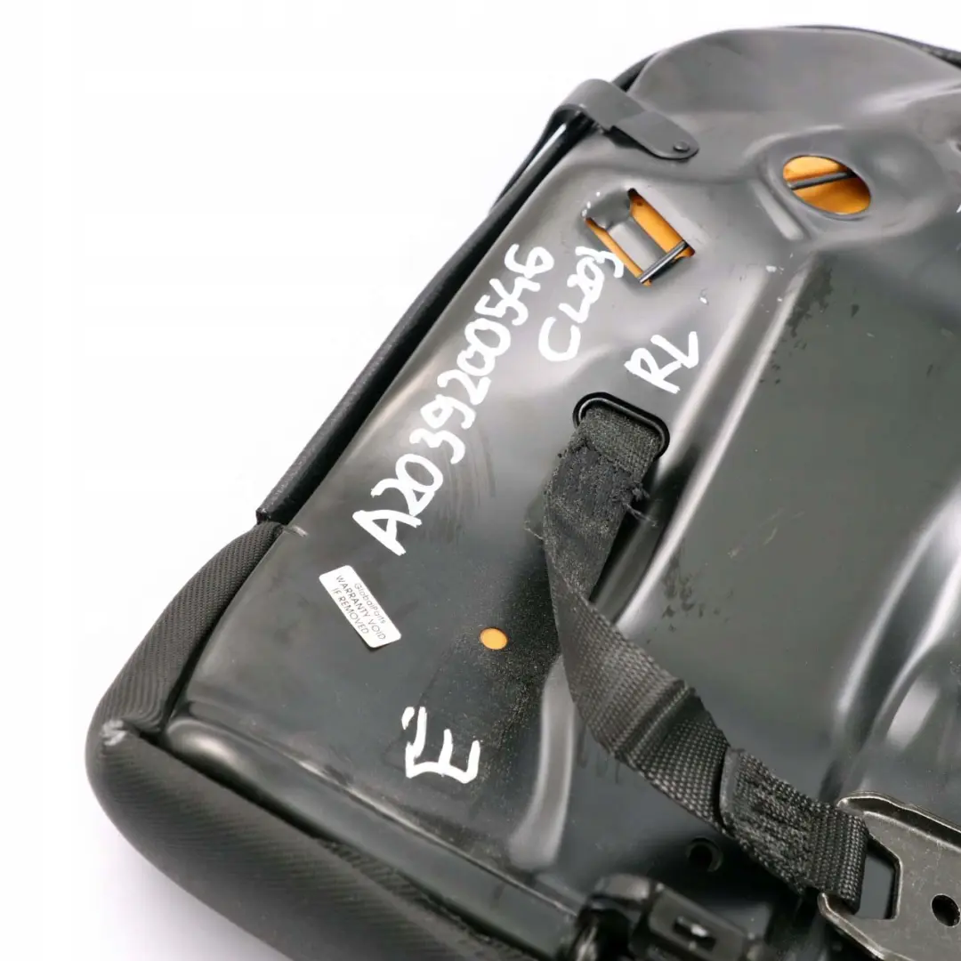  Mercedes-Benz CL203 W203 Asiento Trasero Izquierdo Funda Cojin Tela Antracita - SKU A2039200546 - Número de pieza A2039200546