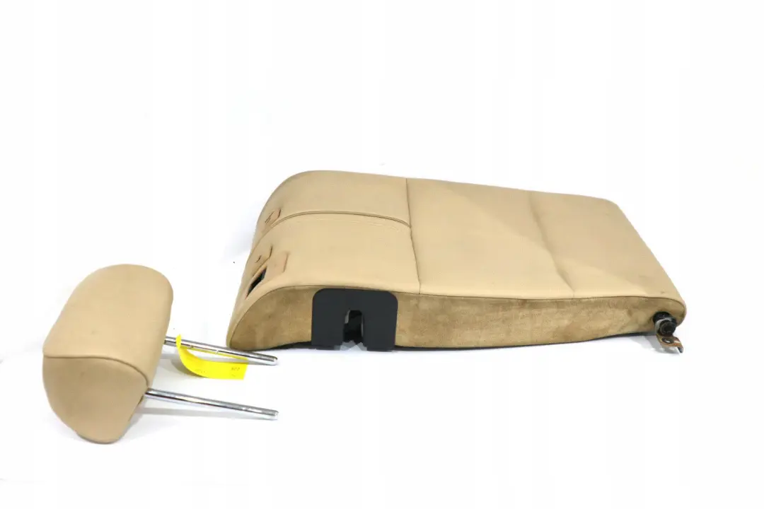 BMW X3 er E83 Sitz hinten Beifahrer rechts Rückenlehne Leder Sandbeige Hell - SKU 3410383 - Teilenummer 3410383
