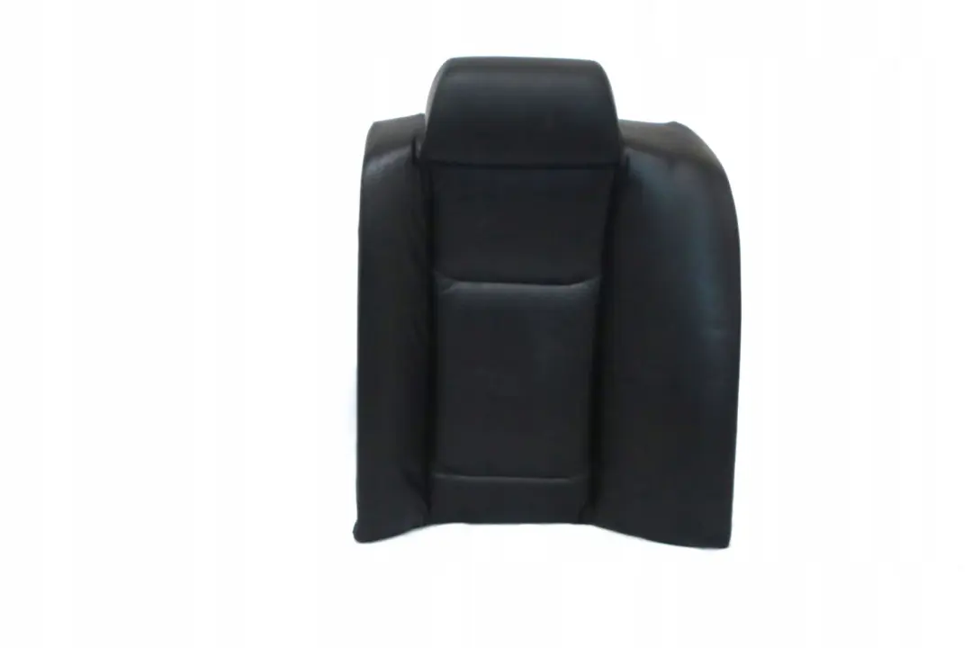 BMW 7 E65 E66 Rear Seat Left N/S Backrest Cover Leather Pearl Black - SKU 7110183 - Part number 7110183