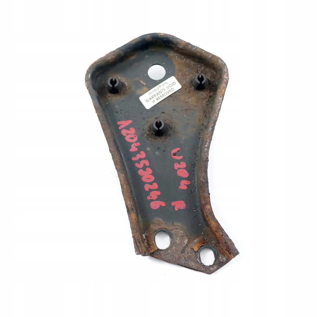  Mercedes-Benz C E Class W204 W212 Rear Subframe Right O/S Mount Plate Bracket - SKU A2043520246 - Part number A2043520246