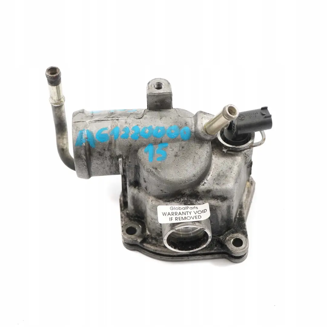 Mercedes W163 OM612 Carcasa del termostato del refrigerante diesel - SKU A6122000015 - Número de pieza A6122000015