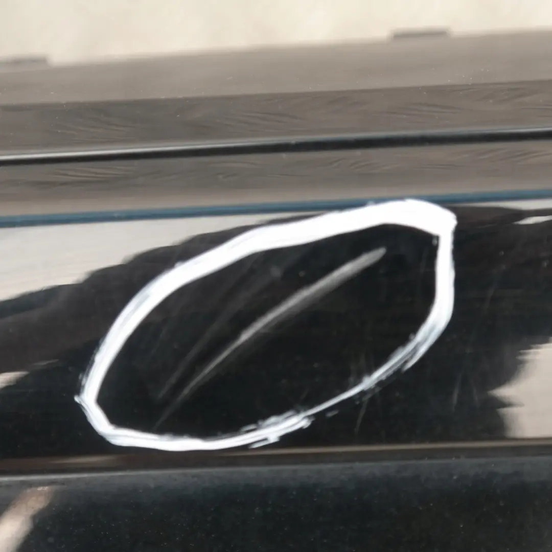 BMW 1 SERIES 9 E81 E87 LCI Rear Bumper Trim Panel Schwarz 2 Black - 668 - SKU 0035911-SCH9 - Part number 35911