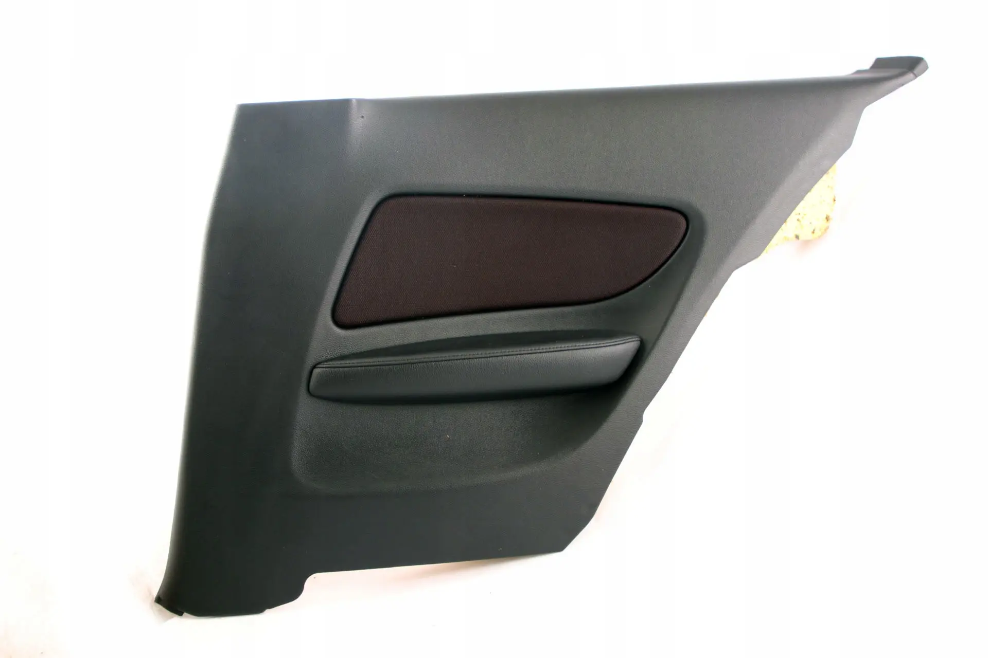 BMW 1 E81 Rear Right O/S Lateral Trim Panel Cloth Network Cranberry Red