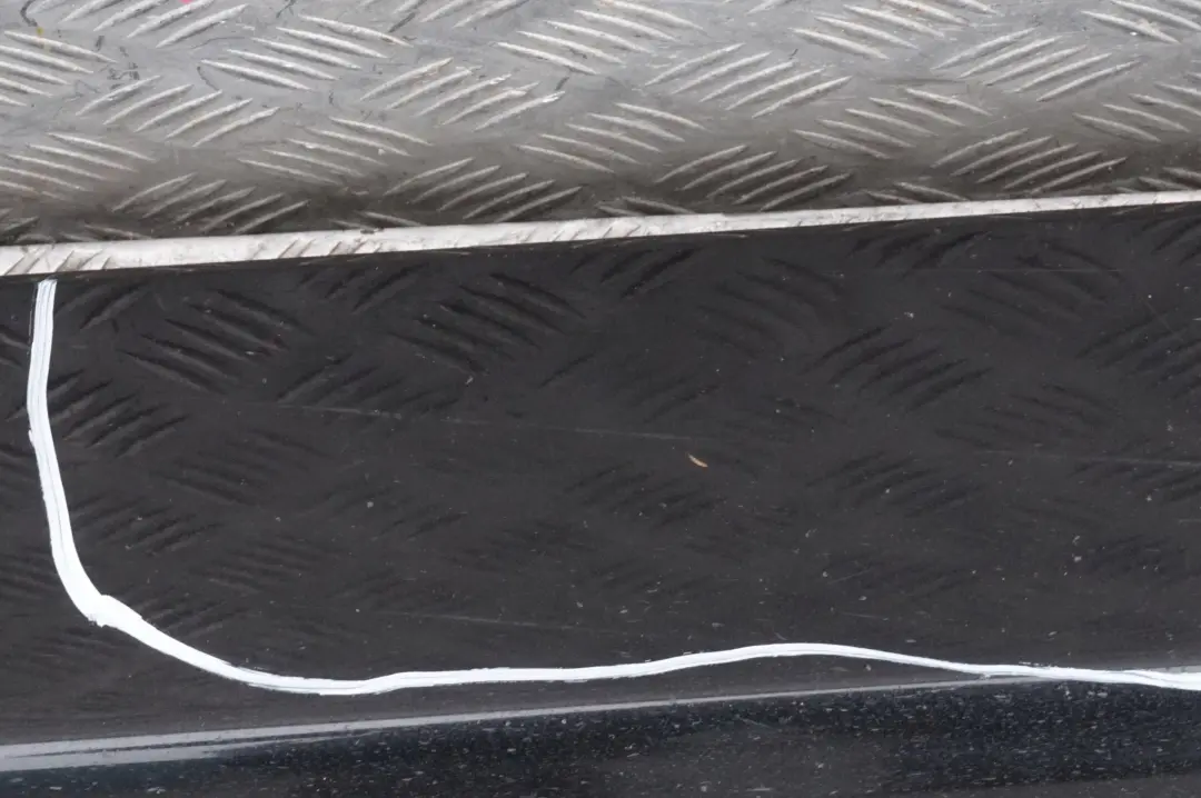 BMW 5 Series E60N E61N LCi 1 Door sill cover side skirt right O/S Black Sapphire - SKU 0422465-BS1 - Part number 0422465