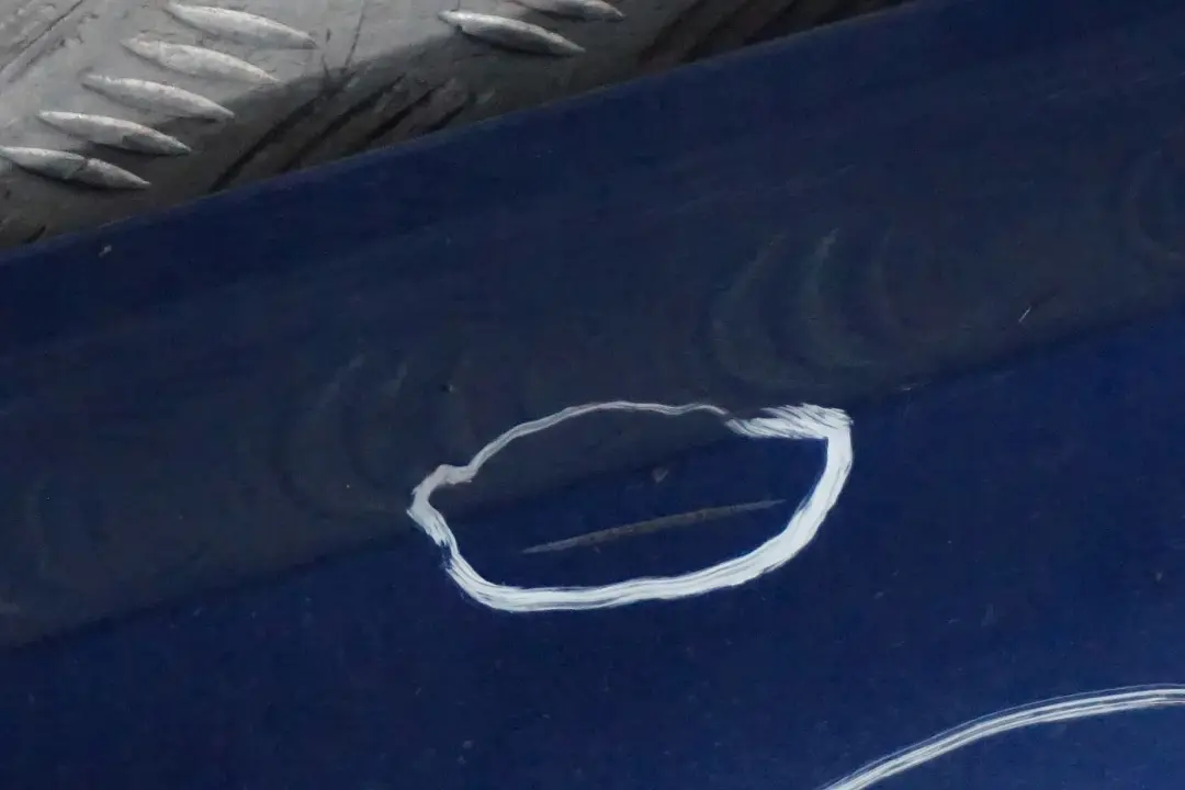 BMW E90 E91 LCI Listello Portiera Apertura Gonna SX Montegoblau Blu - SKU 0037059-MTB1 - Numero di parte 0037059