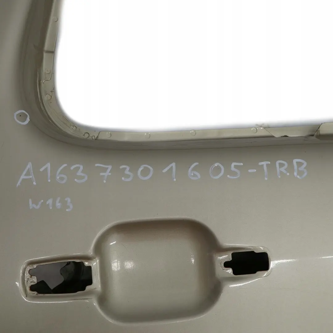  Mercedes-Benz M ML W163 Door Rear Right O/S Travertine Beige Metallic - 693 - SKU A1637301605-TRB - Part number A1637301605