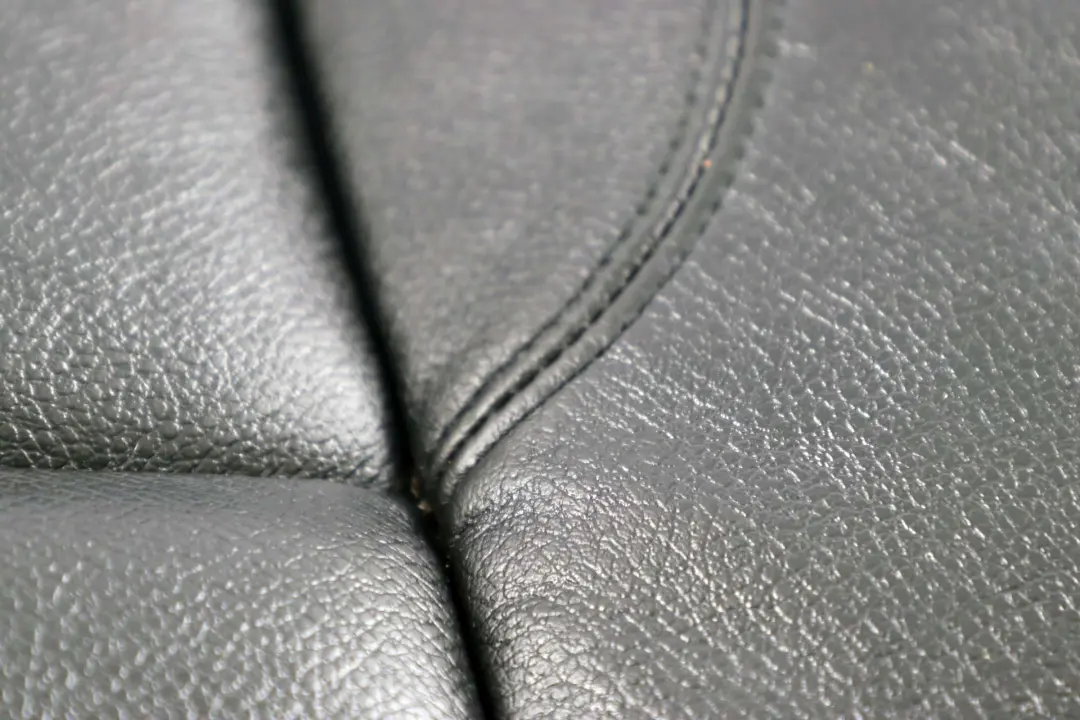 BMW X6 Series E71 Black Leather Rear Left Seat N/S Bench Cover Panel - SKU 9141231 - Part number 9141231