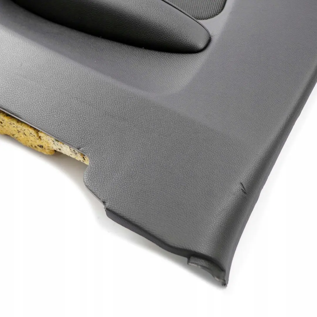 Left N/S Lateral Trim Panel Cloth Pearlpoint Black to BMW 1 Series E82 Rear with Part number 2996259 BMW 1 Series E82 Rear Left N/S Lateral Trim Panel Cloth Pearlpoint Black - SKU 2996259 - Part number 2996259
