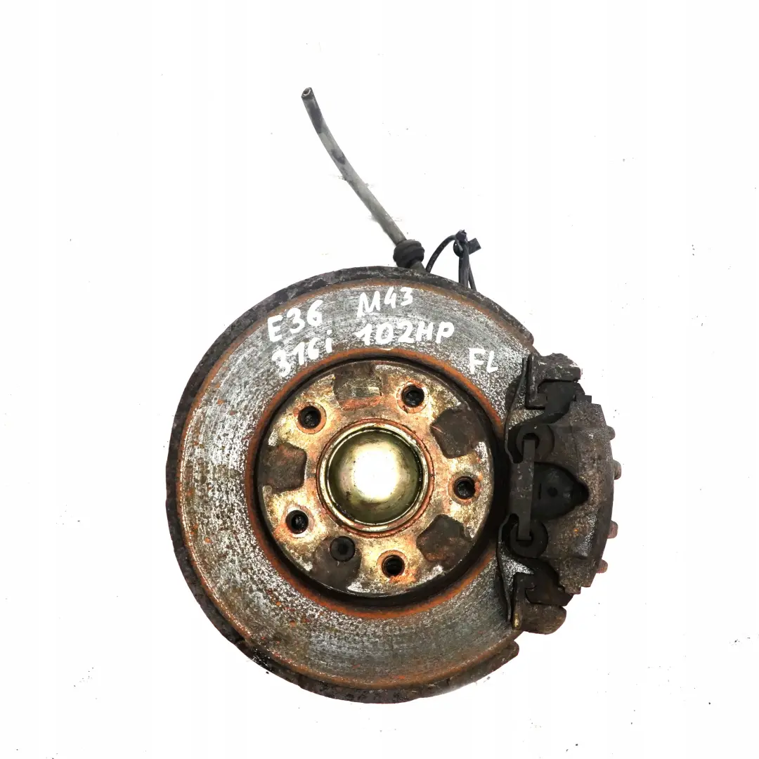 BMW 3 Z3 E36 316i 318i 1.9 Support de Roue Fusee Disque de Frein Avant a Gauche - SKU 1092079 - Numéro de pièce 1092079