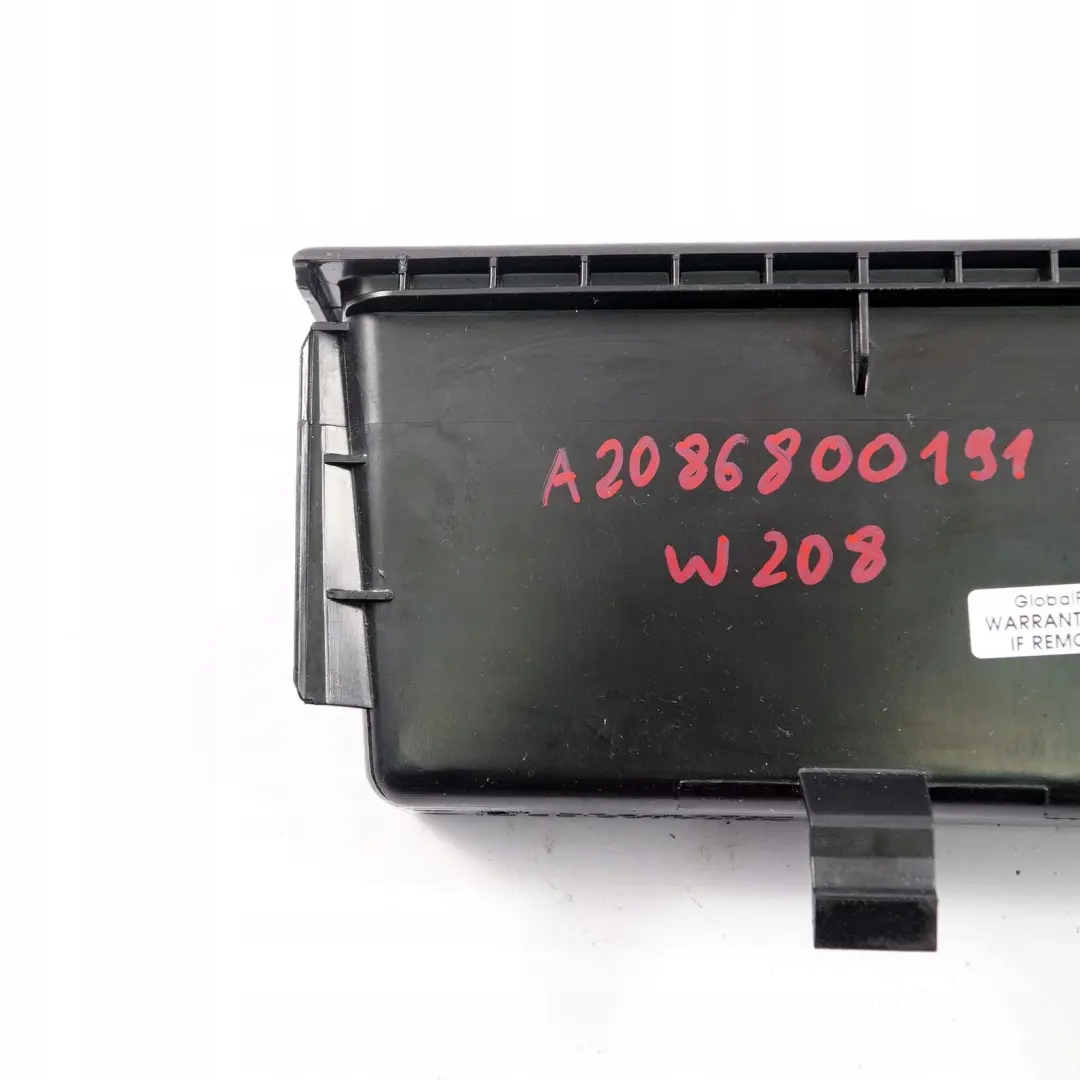 Mercedes-Benz CLK W208 Mittelkonsole Einfügung Ablagefach für mit Teilenummer A2086800191 Mercedes-Benz CLK W208 Mittelkonsole Einfügung Ablagefach - SKU A2086800191 - Teilenummer A2086800191