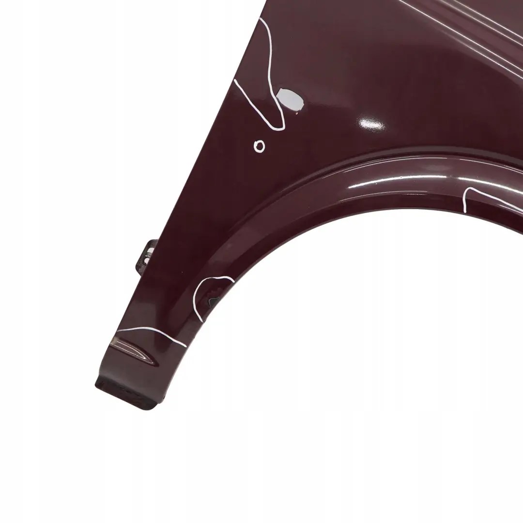 Mercedes-Benz Vito Viano W639 Front Right O/S Wing Panel Fender Velvet Red 3583 to with Part number A6396305207 Mercedes-Benz Vito Viano W639 Front Right O/S Wing Panel Fender Velvet Red 3583 - SKU A6396305207-VR - Part number A6396305207