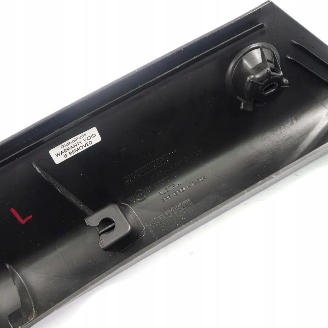 Tapa Columna A Izquierda Negro Carbono 9801247 para Mini Countryman R60 con número de pieza 9801253 Mini Countryman R60 Tapa Columna A Izquierda Negro Carbono 9801247 - SKU 9801253 - Número de pieza 9801253