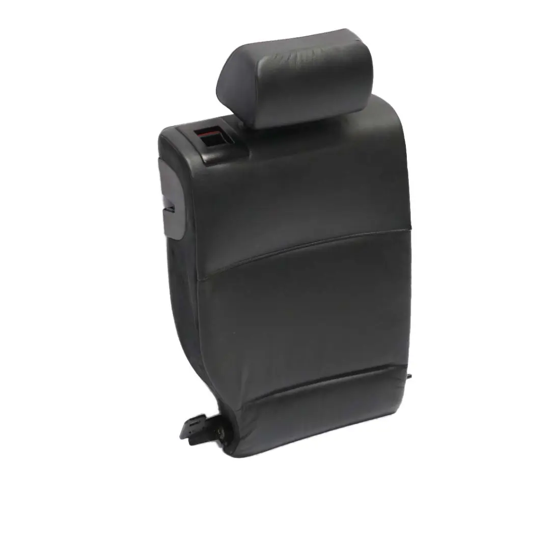 BMW 3 E46 Touring Rear Seat Right O/S Backrest Cover Leather Montana Schwarz - SKU 8258196 - Part number 8258196