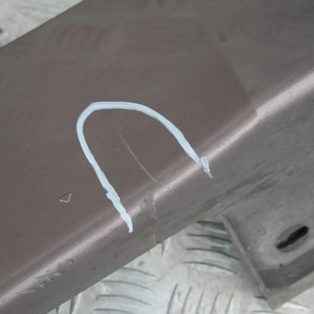 BMW E60 E61 Listello Portiera Apertura Gonna Dx Amethystgrau Grigio A09 - SKU 0150278-AG - Numero di parte 150278