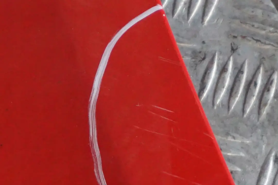 BMW Z4 E85 E86 Listello Portiera Gonna SX Rosso Chiaro Rosso - 314 - SKU 0031109-HELL - Numero di parte 0031109