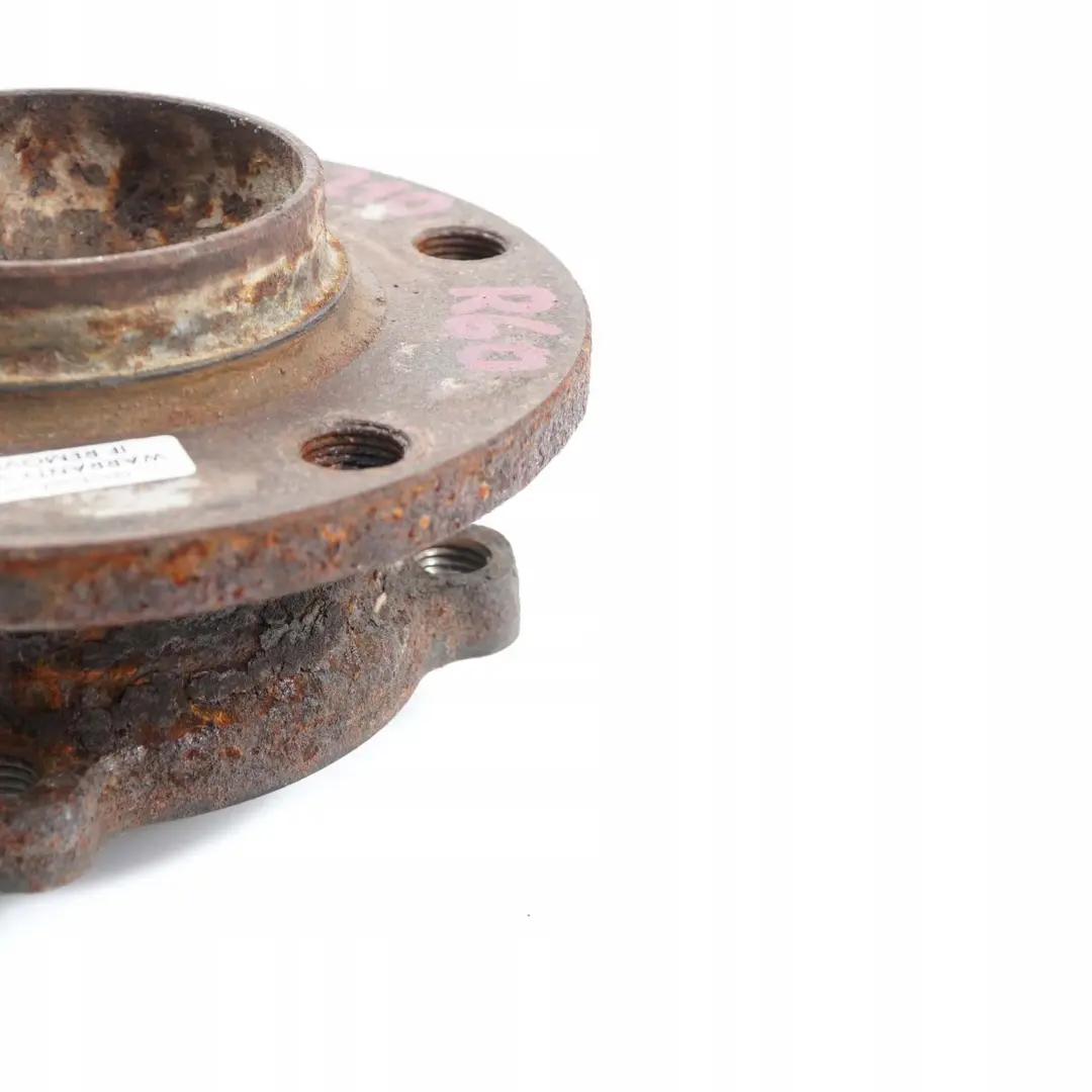 Axle Suspension Wheel Bearing Hub to Mini Cooper R60 R61 Countryman Paceman Rear with Part number 9813210 Mini Cooper R60 R61 Countryman Paceman Rear Axle Suspension Wheel Bearing Hub - SKU 9813210 - Part number 9813210