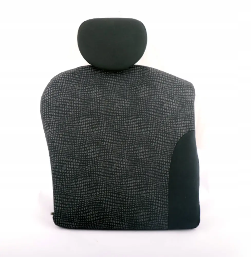 Right O/S Cloth Backrest Kaleido Black to BMW Mini Cooper R50 Rear Seat with Part number 7051324 BMW Mini Cooper R50 Rear Seat Right O/S Cloth Backrest Kaleido Black - SKU 7051324 - Part number 7051324