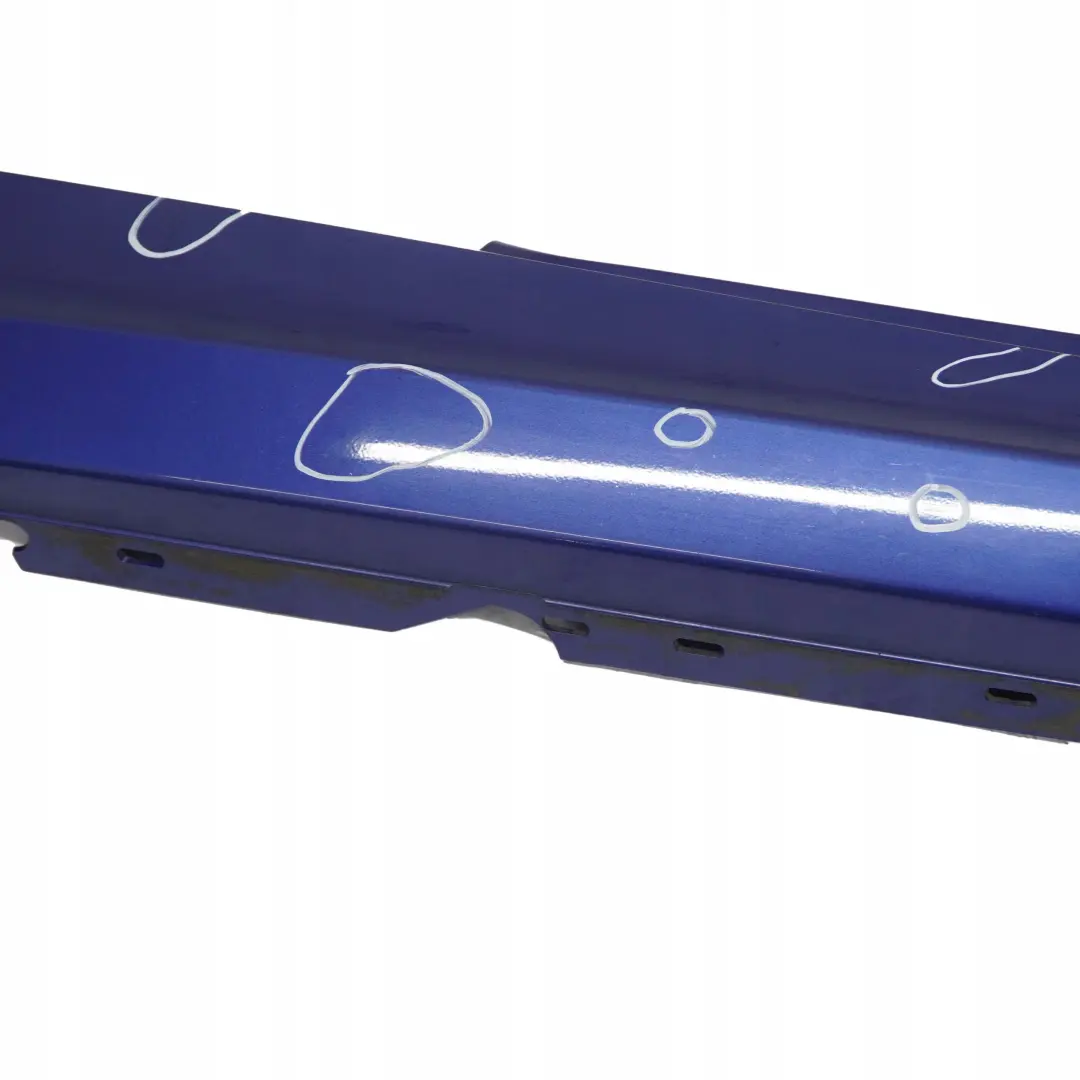 BMW 1 E81 E82 E88 5 Sill Strip Side Skirt Right O/S Montegoblau Blue - A51 - SKU 0036142-MTB5 - Part number 0036142