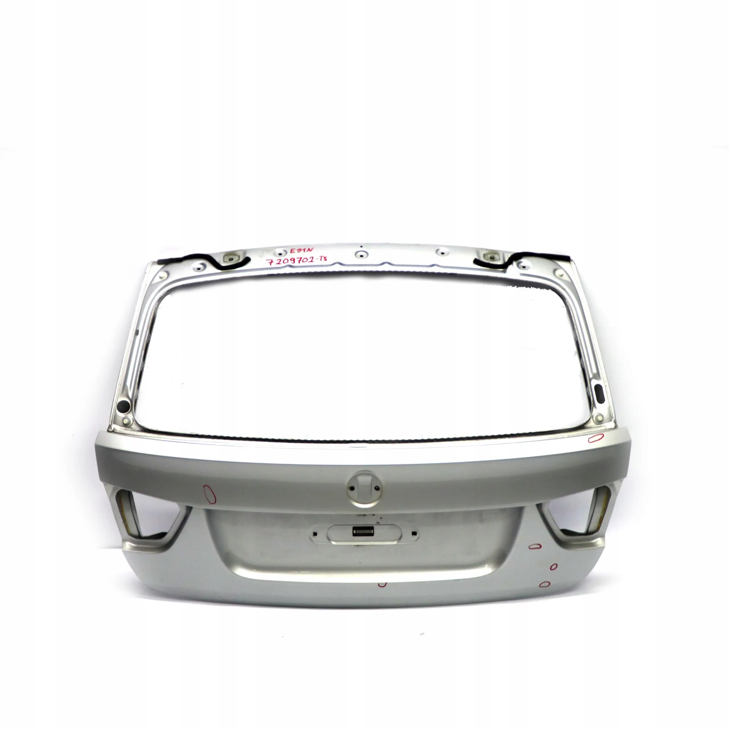 BMW 3 E91 LCI Trunk Lid Boot Tailgate Rear Titansilber Silver Metallic - 354