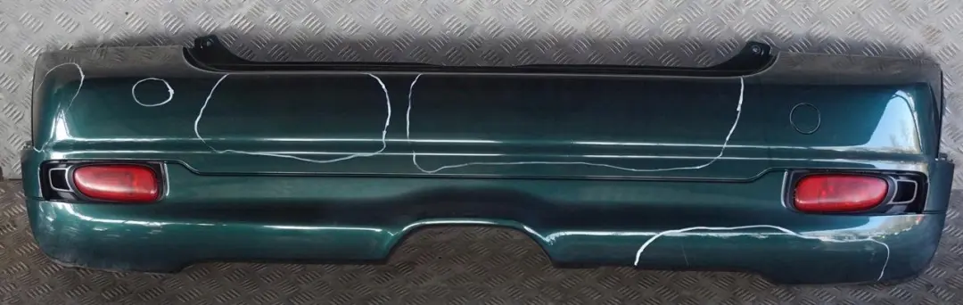 BMW Mini Cooper S R56 Aerokit Complete Rear Bumper Panel British Racing Green - SKU 0430265-BRG - Part number 0430265