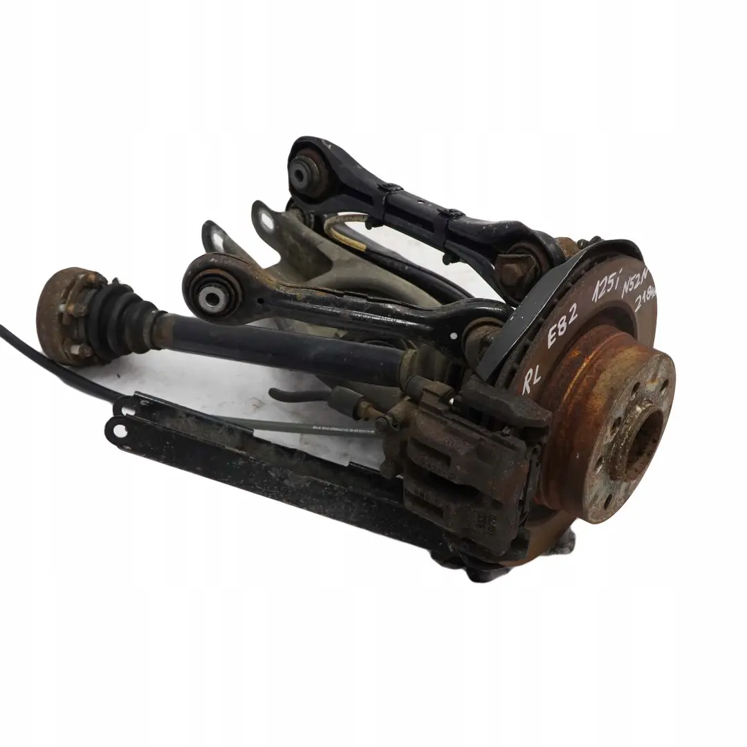 BMW 1 Series E82 125i N52N Rear Left N/S Spring Strut Leg Brake Suspension Hub - SKU 6774809-13 - Part number 6774809