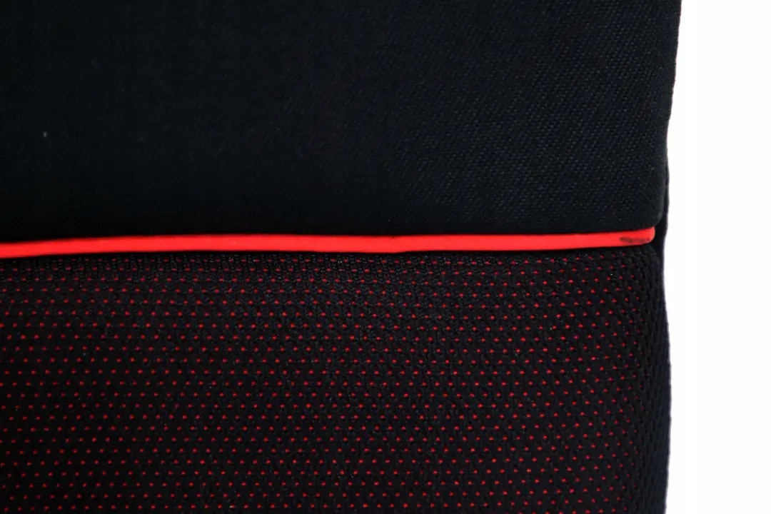 Cloth Backrest Left N/S Network Red to BMW 1 E81 E87 LCI Rear Seat Cover with Part number 9124982 BMW 1 E81 E87 LCI Rear Seat Cover Cloth Backrest Left N/S Network Red - SKU 9124982 - Part number 9124982