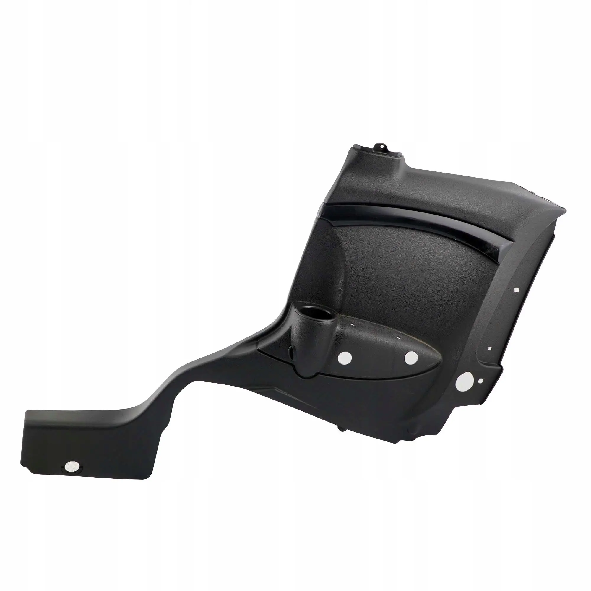 Mini Clubman R55 LCI Carenage Lateral Arriere Droite Charbon Piano Noir