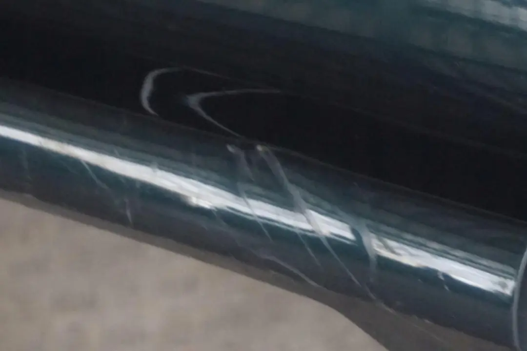 BMW 3 Reihe E92 E93 335d 335i Stossfänger Hinten Tiefgruen Gruen - A43 - SKU 0034475-TG - Teilenummer 0034474