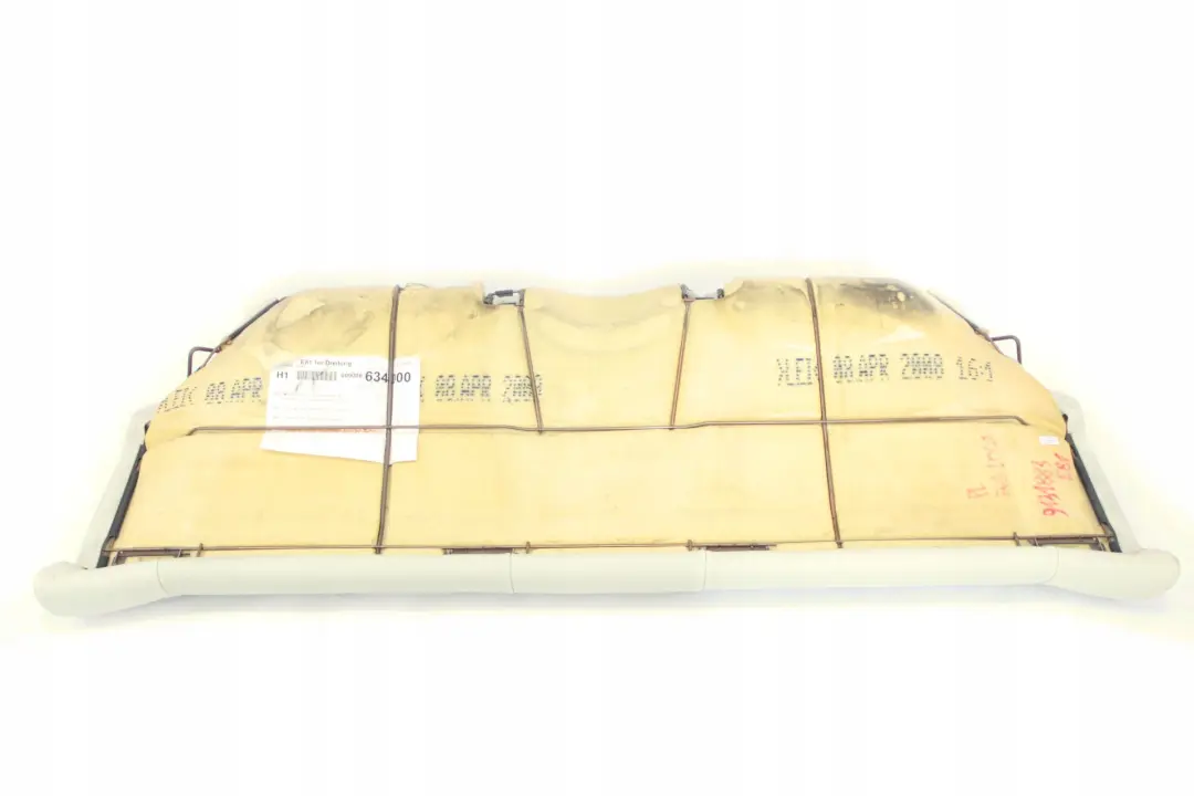 BMW E81 Interni In Pelle Sedile Posteriore Panca Copertura Divano Limone - SKU 9131883 - Numero di parte 9131883