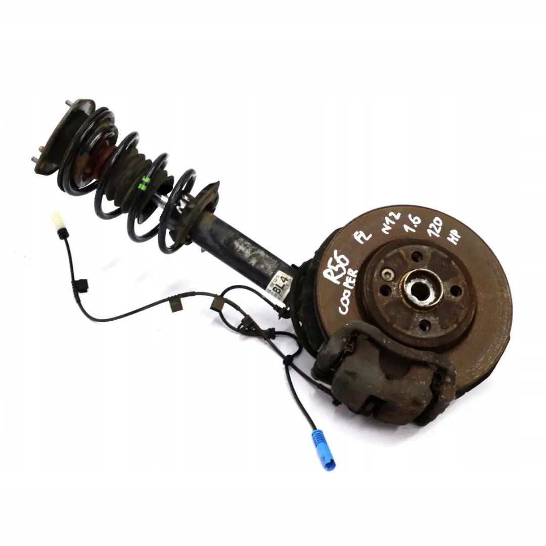 LEFT FRONT SPRING STRUT LEG BRAKE SUSPENSION HUB N/S to BMW Mini R56 Cooper N12 with Part number 6782207 BMW Mini R56 Cooper N12 LEFT FRONT SPRING STRUT LEG BRAKE SUSPENSION HUB N/S - SKU 6782207 - Part number 6782207