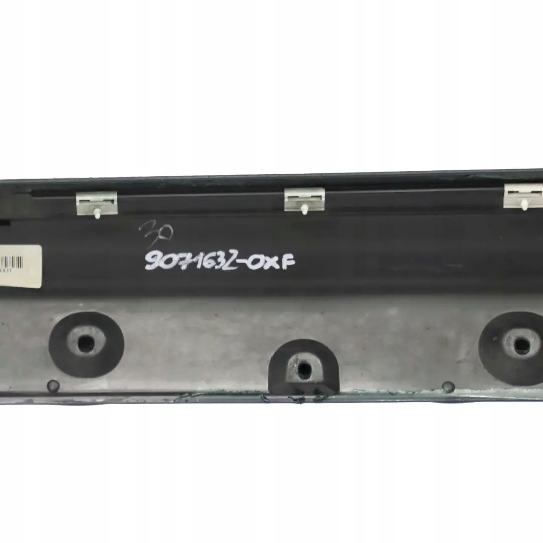 BMW E46 Limousine Touring Listello Portiera Gonna Destra Grigio Argento - A08 - SKU 9071632-OXF - Numero di parte 9071632