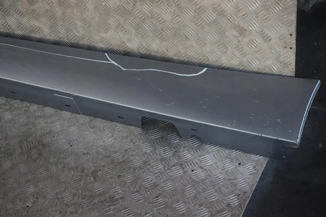 BMW 3 Series E90 E91 LCI 2 Sill Strip Side Skirt Left N/S Bluewater Blue Water - SKU 0037059-WB2 - Part number 0037059