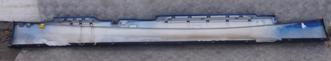 BMW 1 Series 2 E87 E87N M Sport Sill Strip Side Skirt Left N/S Le Mans Blau Blue - SKU 0033557-LMB2 - Part number 33557